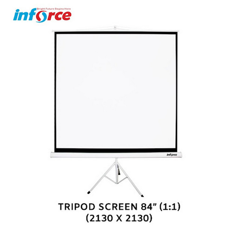 Layar Proyektor INFORCE Tripod 84 inch
